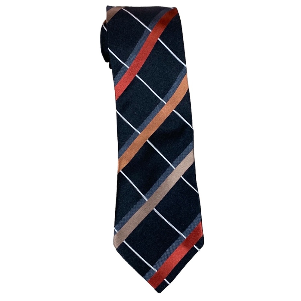 BC BG Attitude 100% Silk Tie - Handmade